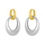 Petra Mixed Metal Hoops