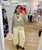 European Culture Corduroy Jogging Pant