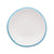 Minimal Colored Rim Ring Dish - Blue