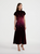 Saloni Fabienne-B Dress - Starlight Berry