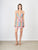 Saloni Boa Dress - Rainbow Border