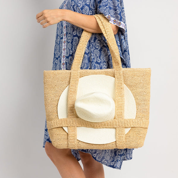 Original Straw Traveler Bag - Natural