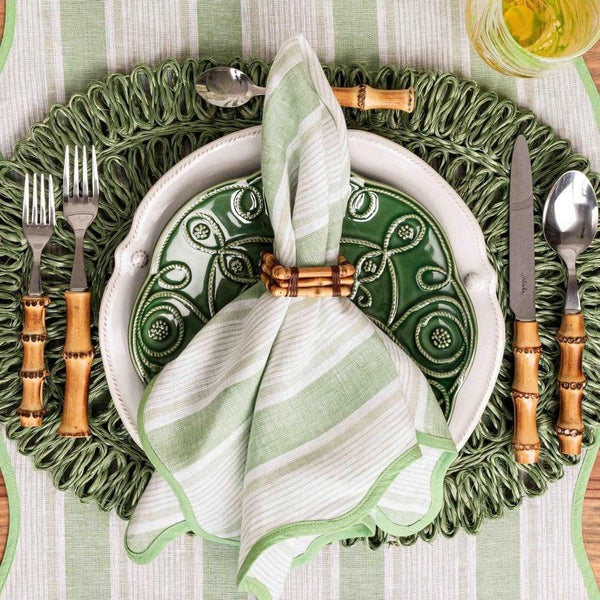 Natural Bamboo 5pc Flatware Set