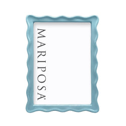 Wavy Aqua Frame - 5 x 7