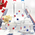 4th Of July Plaid Beverage Napkins