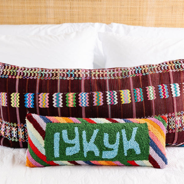 IYKYK Statement Pillow