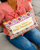 Drink Champagne Needlepoint Pillow