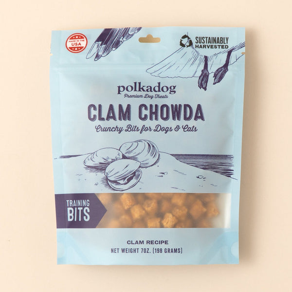 Clam Chowda Dog Treats - 7 oz Pouch