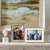 White & Gold Bamboo Picture Frame