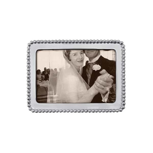 Silver Beaded Frame - 4 x 6