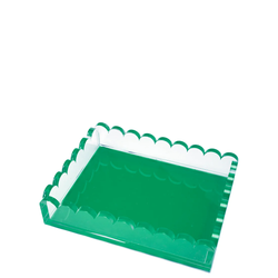 Scallop Tray - Green