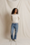 Ziggy Reverse Fleece Sweatshirt - Whitecap Grey