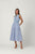 Suzette Dress - French Blue/Optic/Green