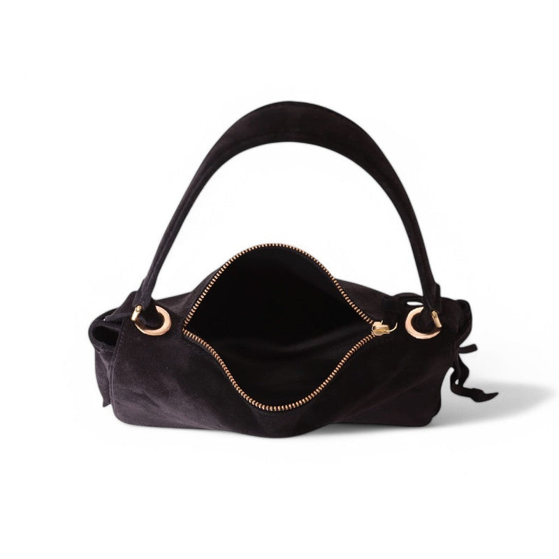 Suede Remi Shoulder Bag