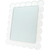 Scallop Mirror 11x13 - White