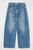Moussy Bayard Side Line Cocoon Pant - Blue