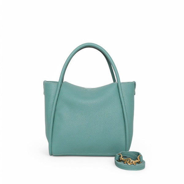 Serena Leather Satchel Crossbody