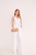 Linen Palazzo Pant - White