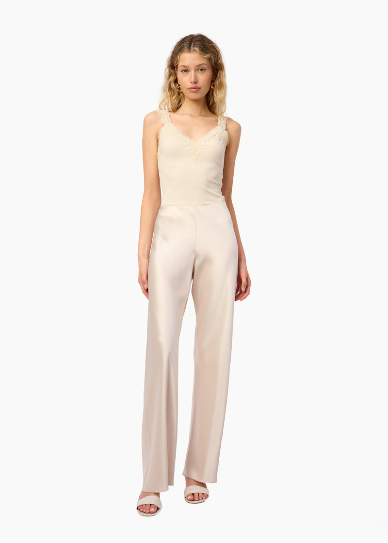 Bristol Mid Rise Pant - Oat