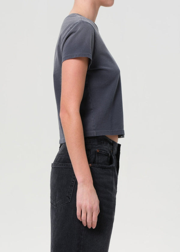 Adine Shrunken Tee - Windstorm