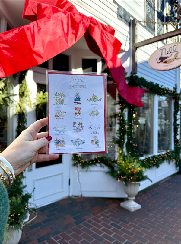 12 Days of Martha’s Vineyard Print
