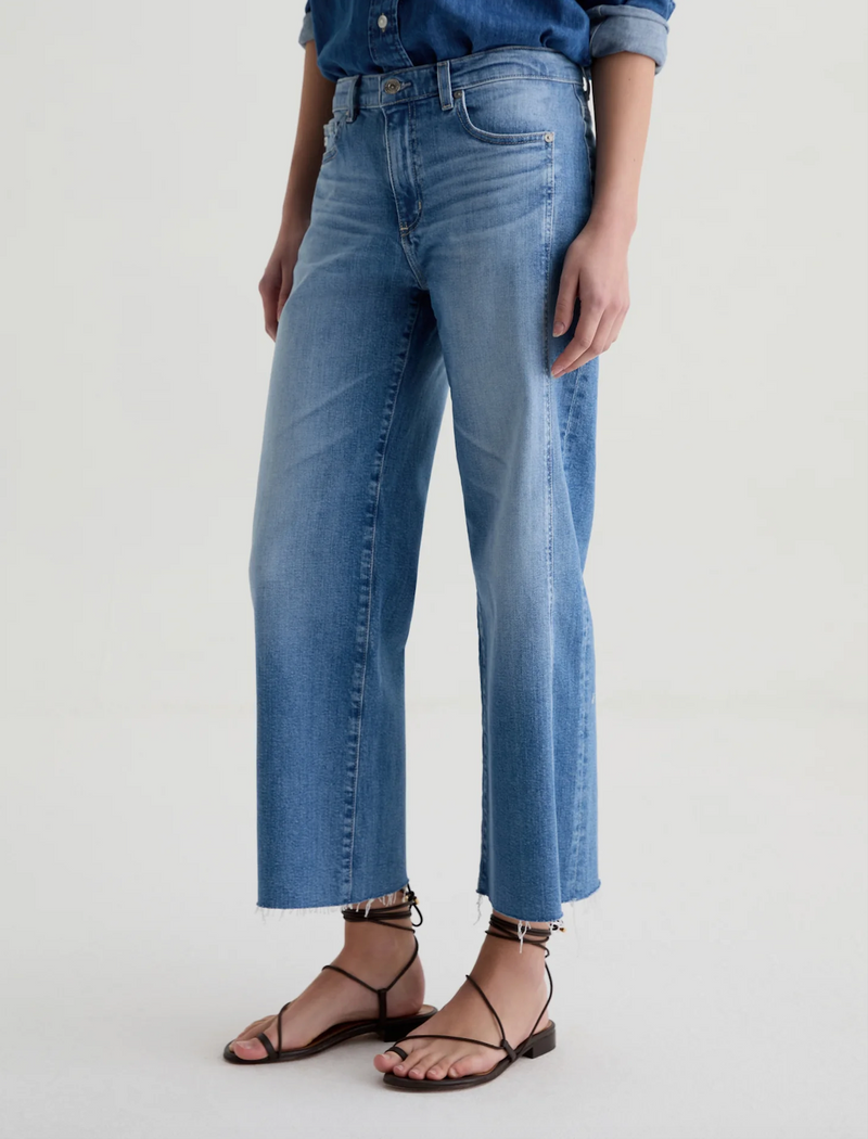 Saige Wide Leg Crop - Rosarito