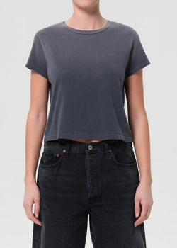 Adine Shrunken Tee - Windstorm