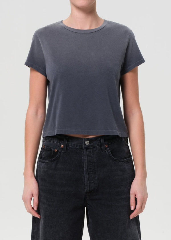 Adine Shrunken Tee - Windstorm