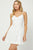 Devon Cotton Mini Dress - White