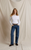Marcela Cotton Rib Long Sleeve Baby Tee