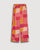 Geometric Positano Pant - Pink/Orange