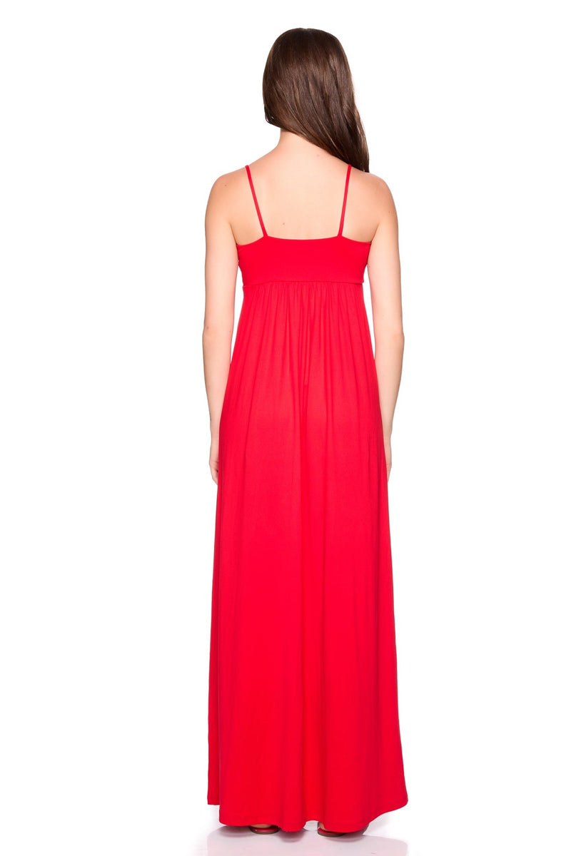 Slip String Maxi Dress