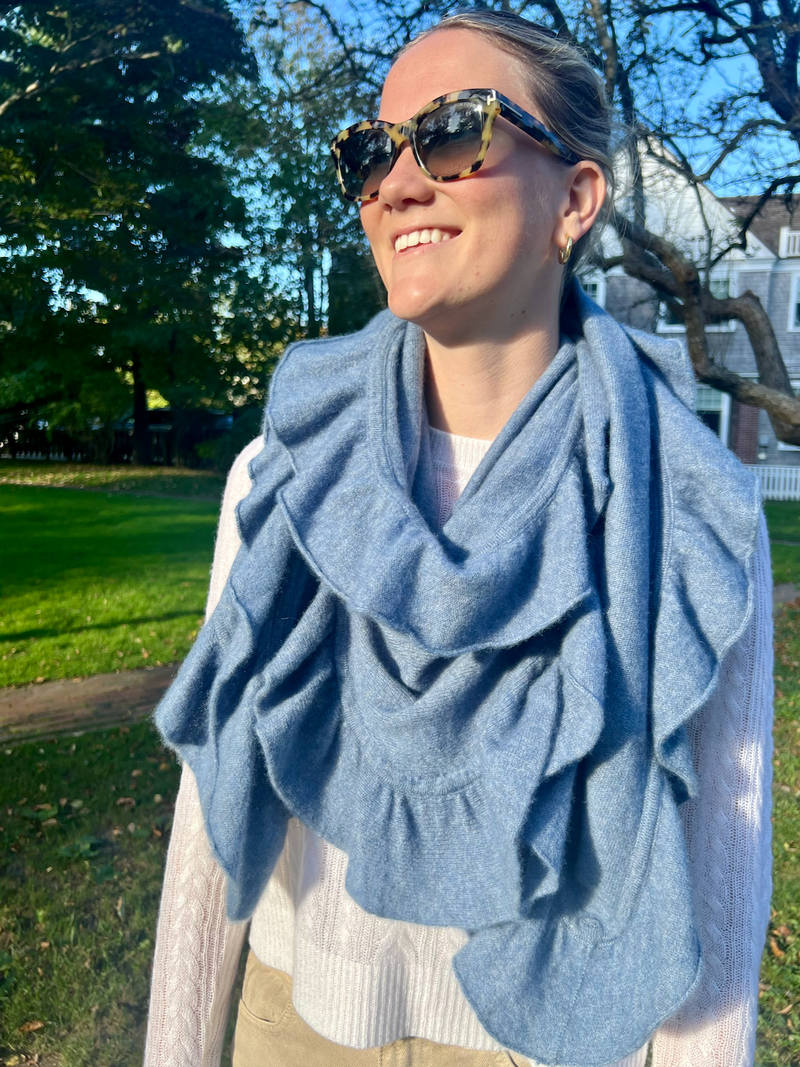 Cortland Park Ruffle Wrap