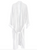Crinkled Cotton Cuddle Robe - Bright White