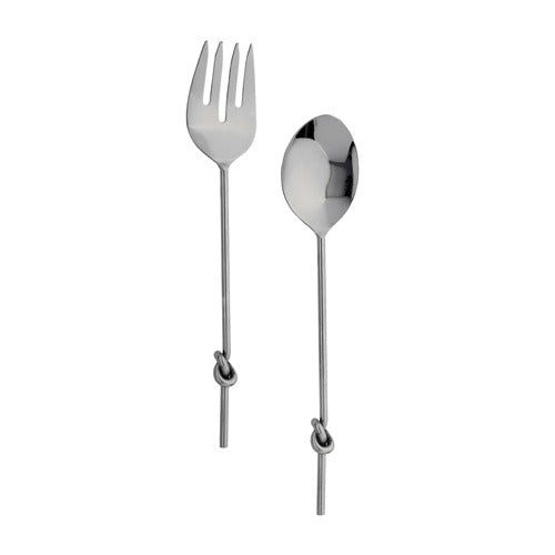 Stainless Steel Knot Servers Set