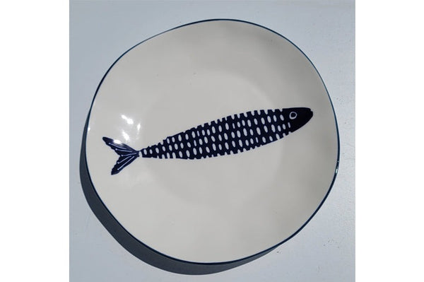 Holy Mackerel Salad Plate Set