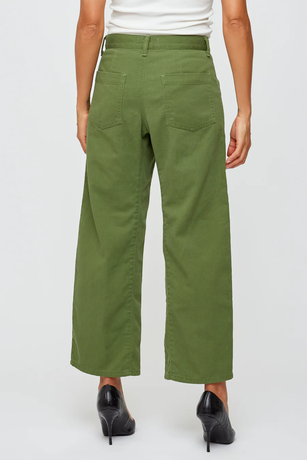 Tudor Gusset Cargo Pants - Khaki