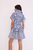 Nash Mini Dress - Hart Tile Navy