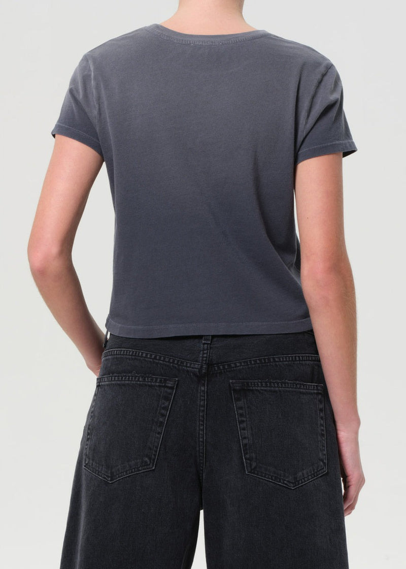 Adine Shrunken Tee - Windstorm
