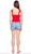 Wide Angle Strap Tank Top - Perfect Red