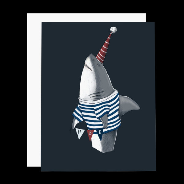 Shark HBD Greeting Card