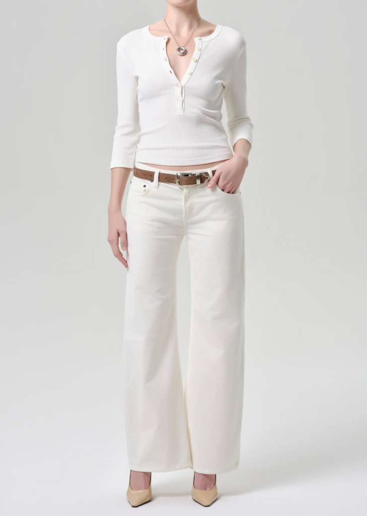 Nora Trouser Leg Corduroy - Pashmina
