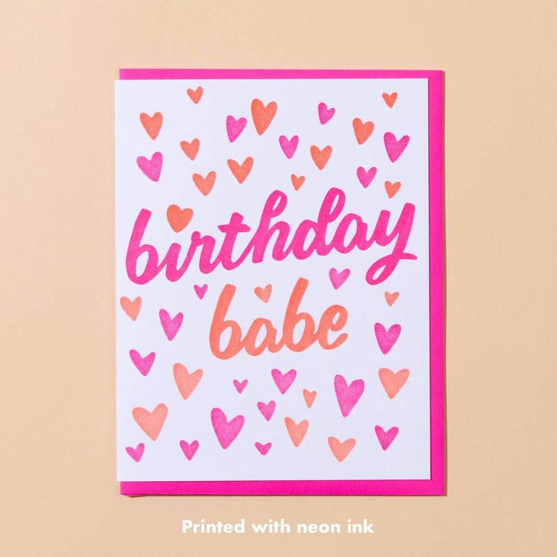 Barbie Heart Birthday Babe Card