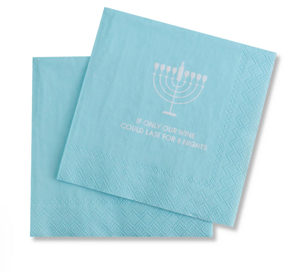 Wine Last 8 Nights Cocktail Napkins