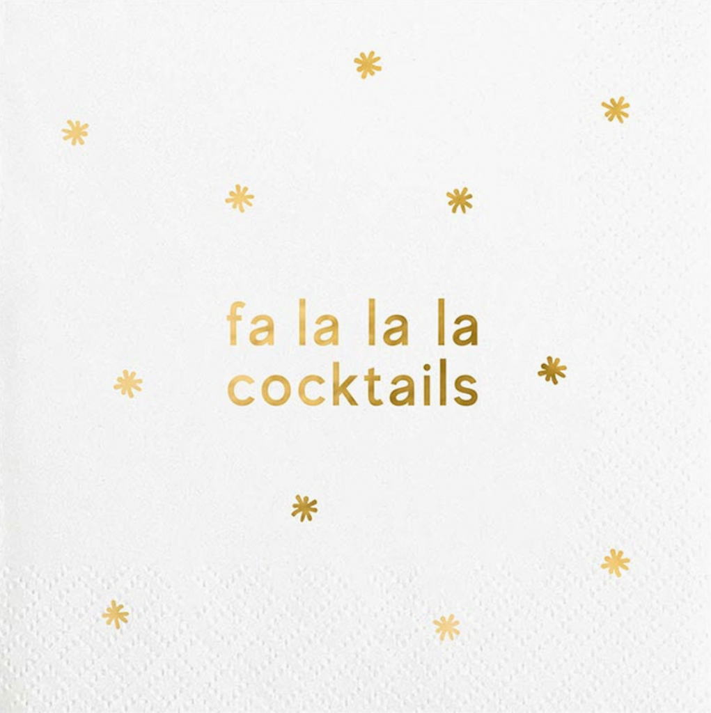 Holiday Cocktail Napkins