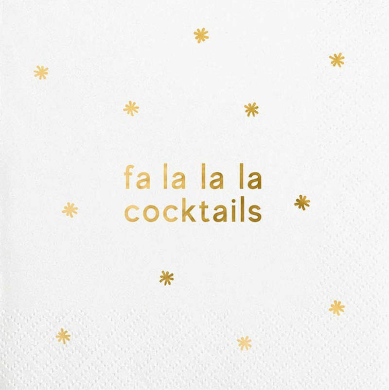 Holiday Cocktail Napkins