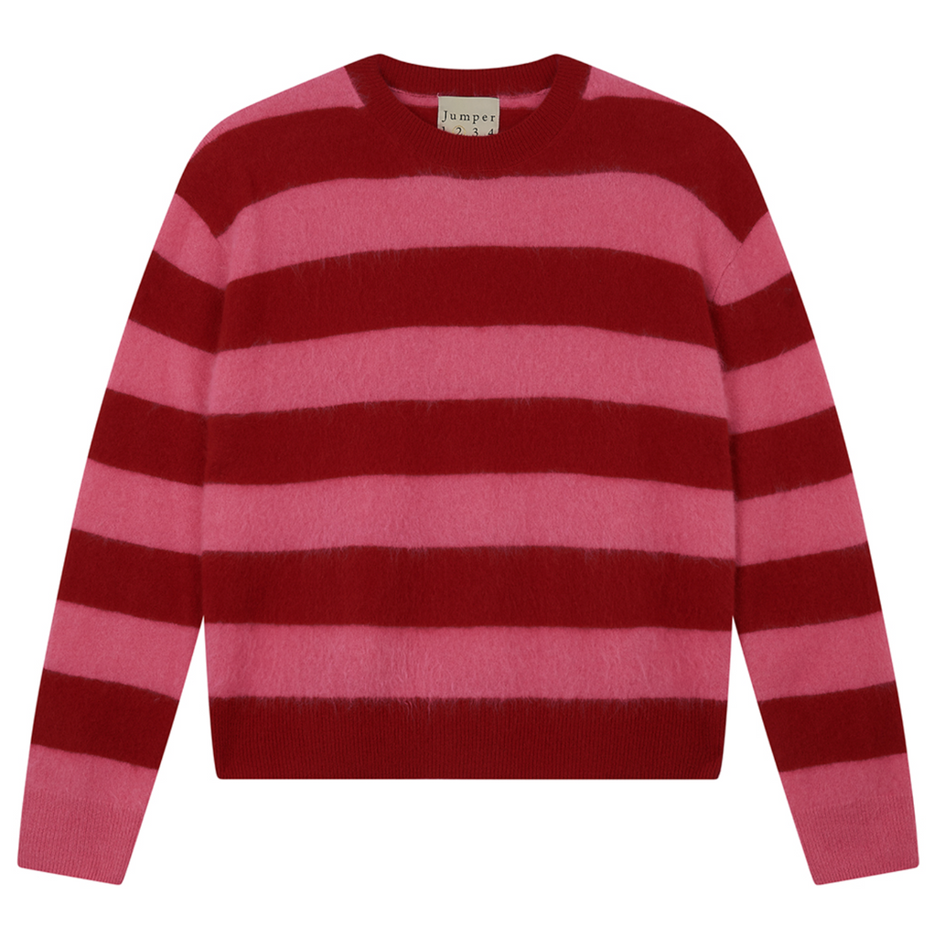 Brushed Stripe Crew