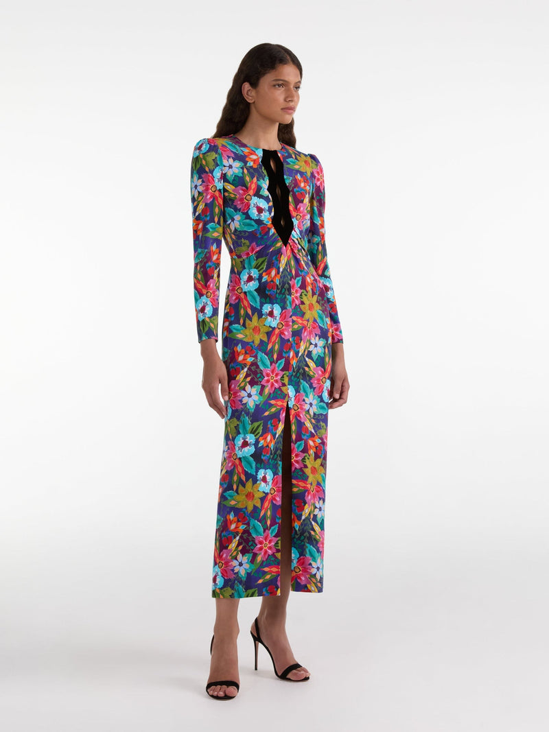 Saloni Jinx-C Dress - Stellate/Black