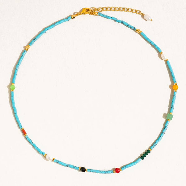 Callie Necklace - Turquoise