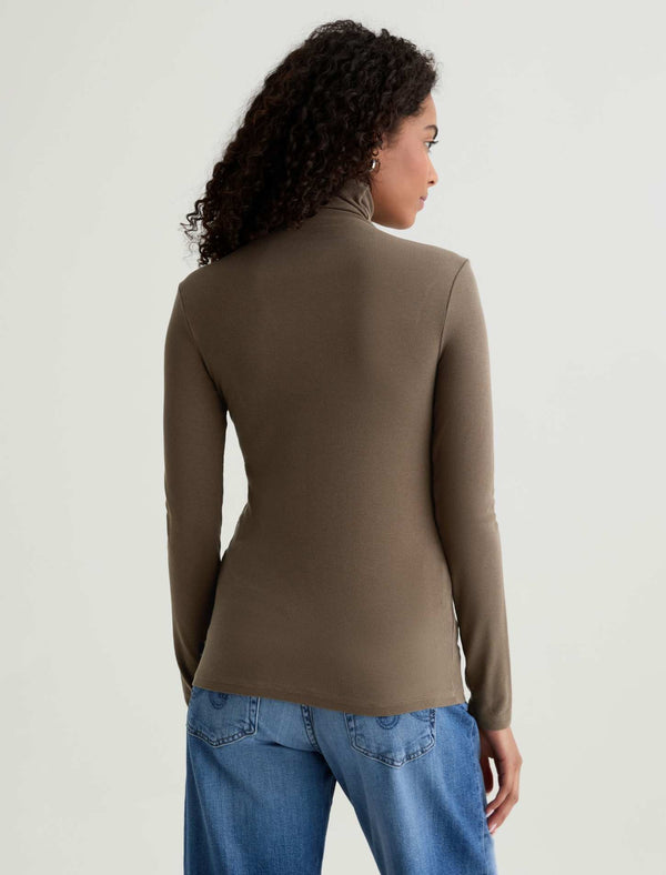 AG Jeans Chels Turtleneck - Taupe Grey